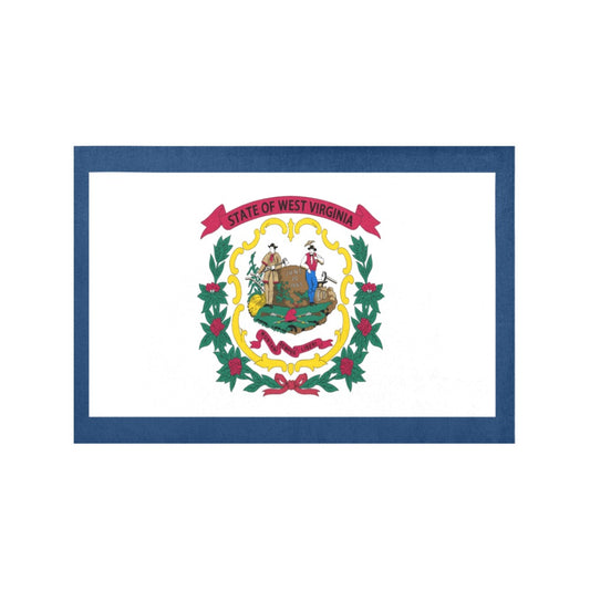 West Virginia Flag Placemats 12" x 18" (Set of 6)