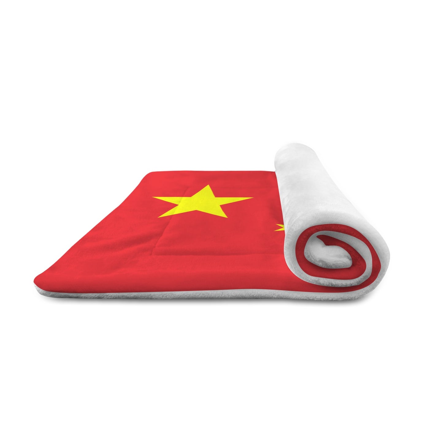 China Flag Inspired Pet Mat 25x18inch (Made in the USA)