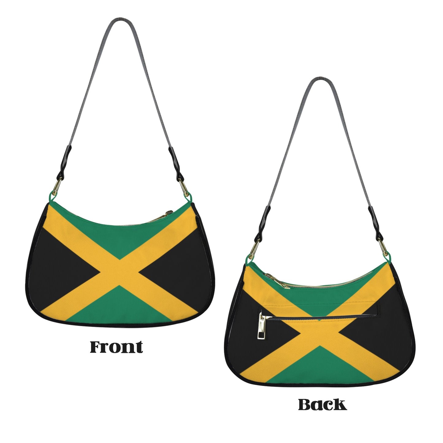 Jamaica Flag Inspired Women's Shoulder Bag