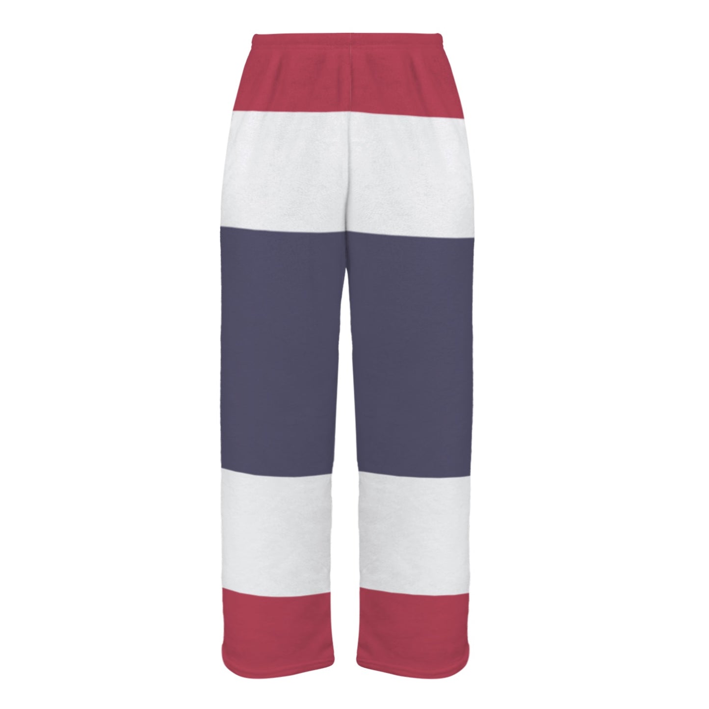 Thailand Flag Inspired Women's Flannel Pajama Trousers Made in the USA