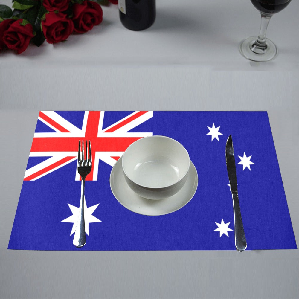 Australia Flag Placemats 12" x 18" (Set of 6)