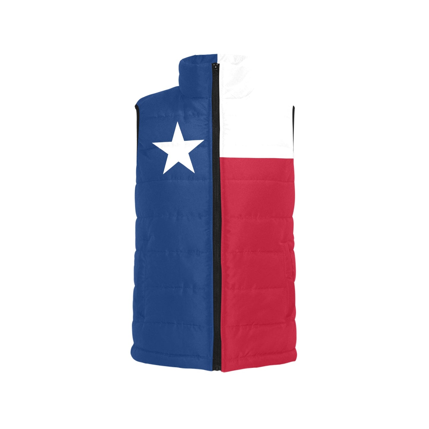 Texas Flag Inspired Women's Padded Vest