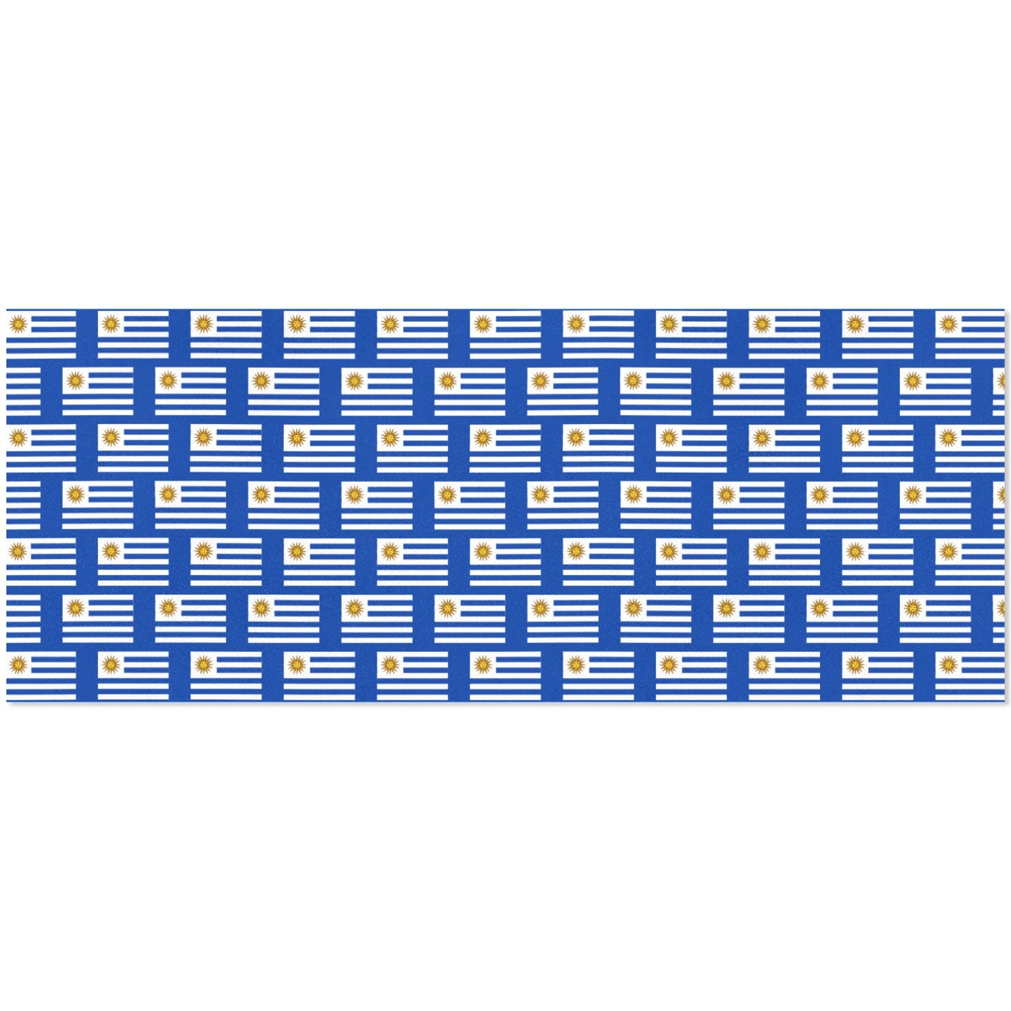 Uruguay Flag Custom Gift Wrapping Paper 58"x 22.5" (4 Rolls)