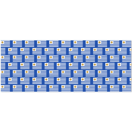 Uruguay Flag Custom Gift Wrapping Paper 58"x 22.5" (4 Rolls)