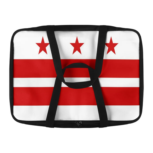 Washington D.C. Flag Inspired Insulated Casserole Carrier – Durable Hot & Cold Food Bag