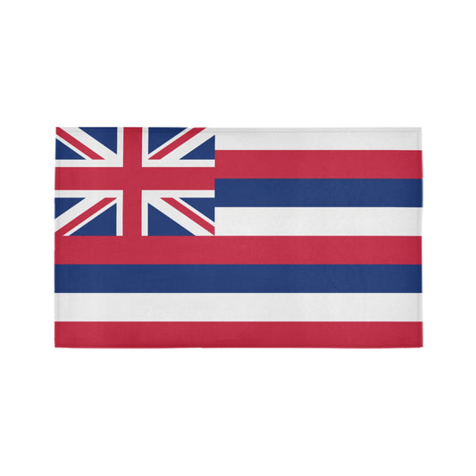 Hawaii Flag Inspired Doormat 30" x 18" (Sponge Material)