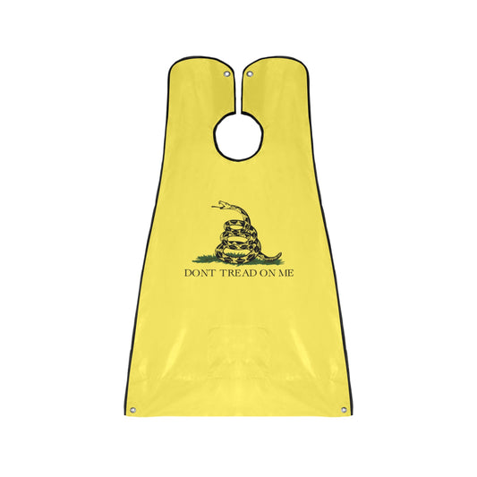 Gadsden Flag Beard Bib Apron for Men Shaving & Trimming