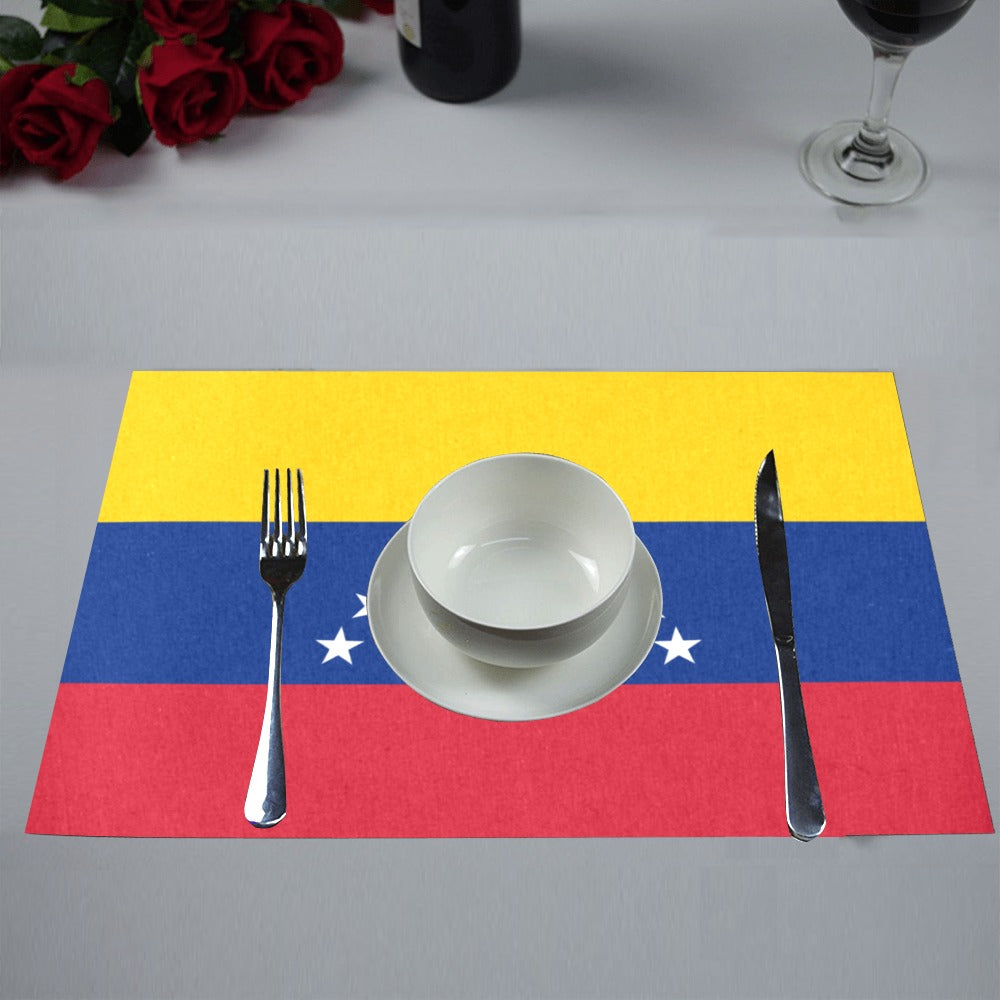 Venezuela Flag Placemats 12" x 18" (Set of 6)