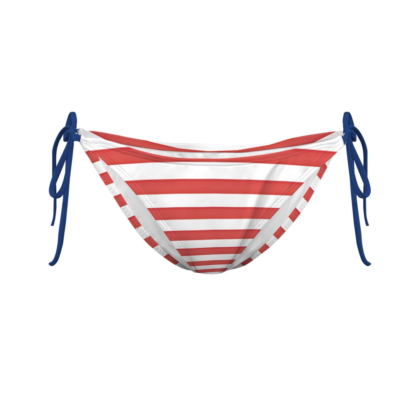 USA/American Flag Inspired Stripes Sexy Halter Bikini Bottom