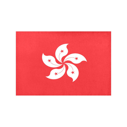 Hong Kong Flag Placemats 12" x 18" (Set of 6)
