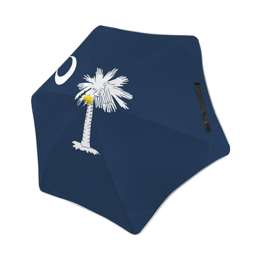 South Carolina Flag Inspired Kids Safe Round Corner Umbrella