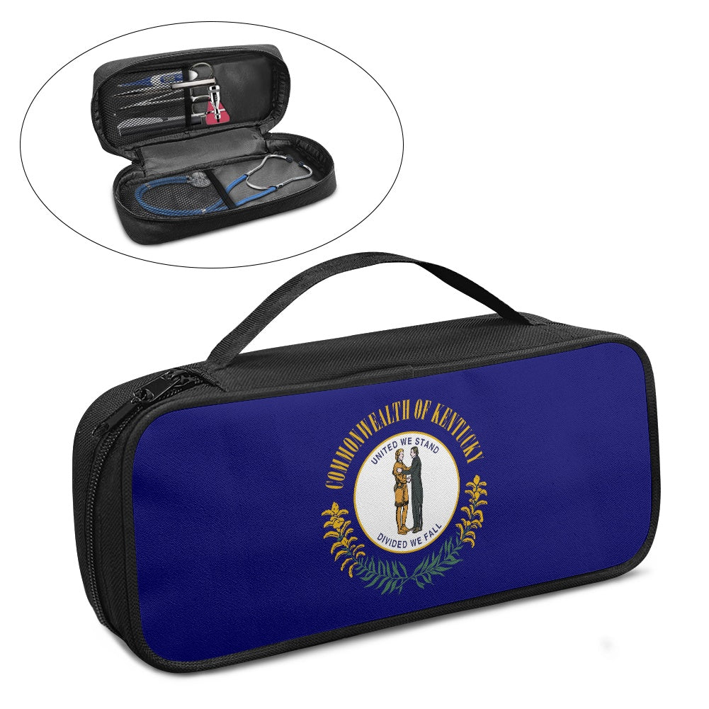 Kentucky Flag Inspired Stethoscope Storage Bag