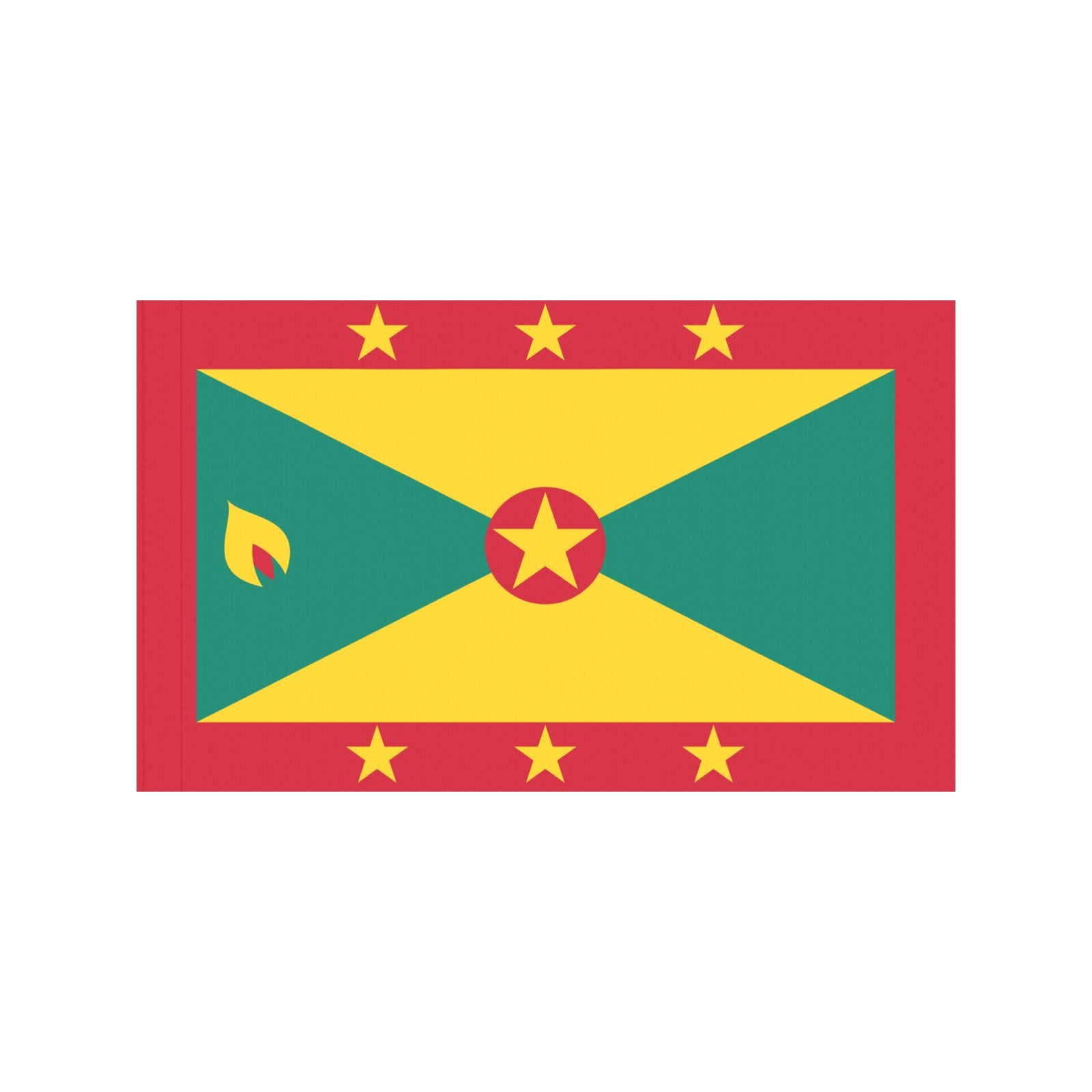 Grenada flag design by Luv My Flag, featuring stars.