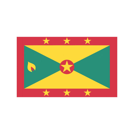 Grenada flag design by Luv My Flag, featuring stars.