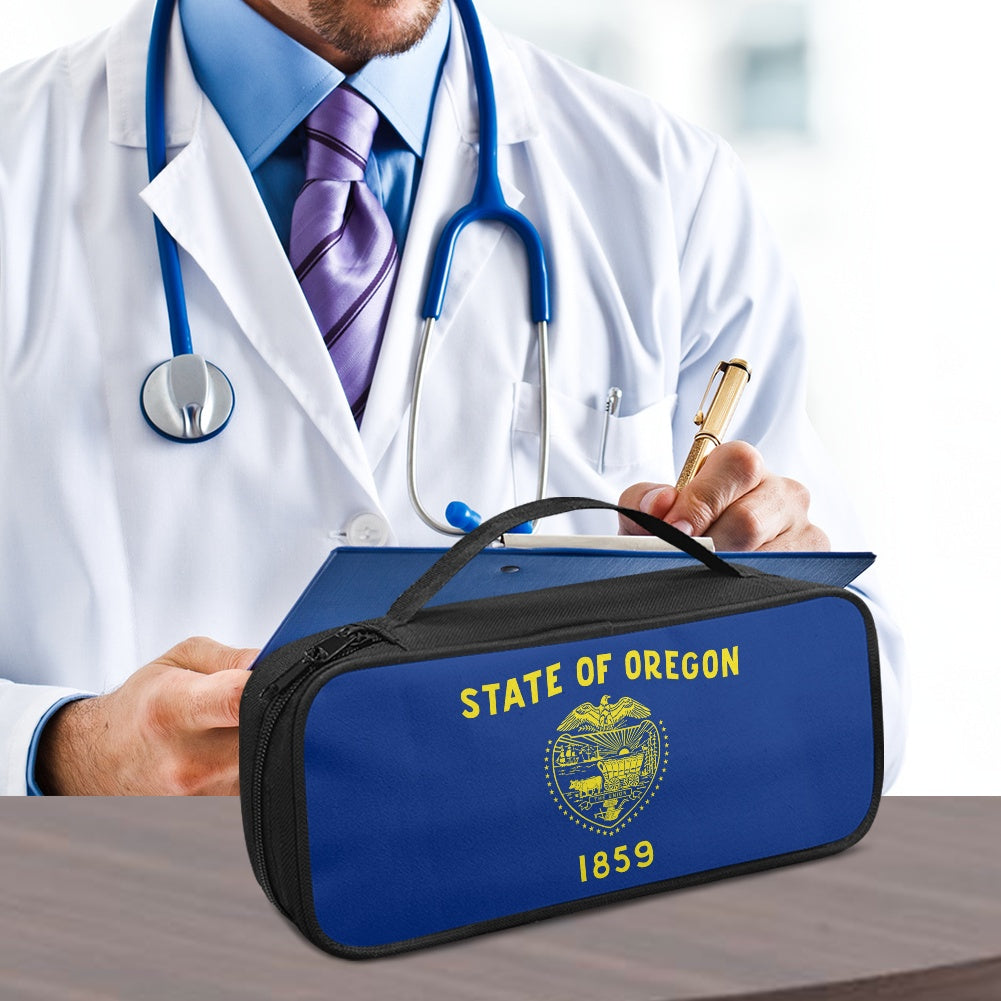 Oregon Flag Inspired Stethoscope Storage Bag