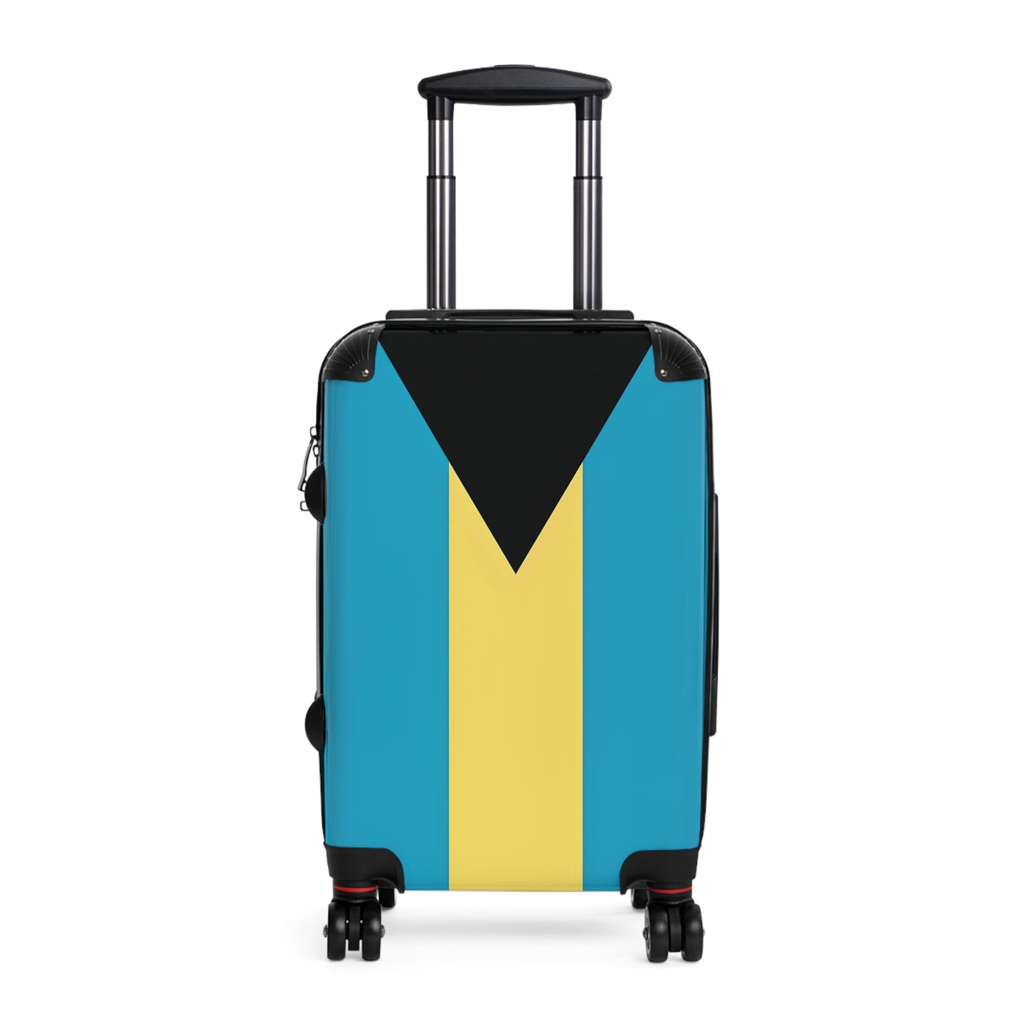 Bahamas Flag Inspired Suitcase