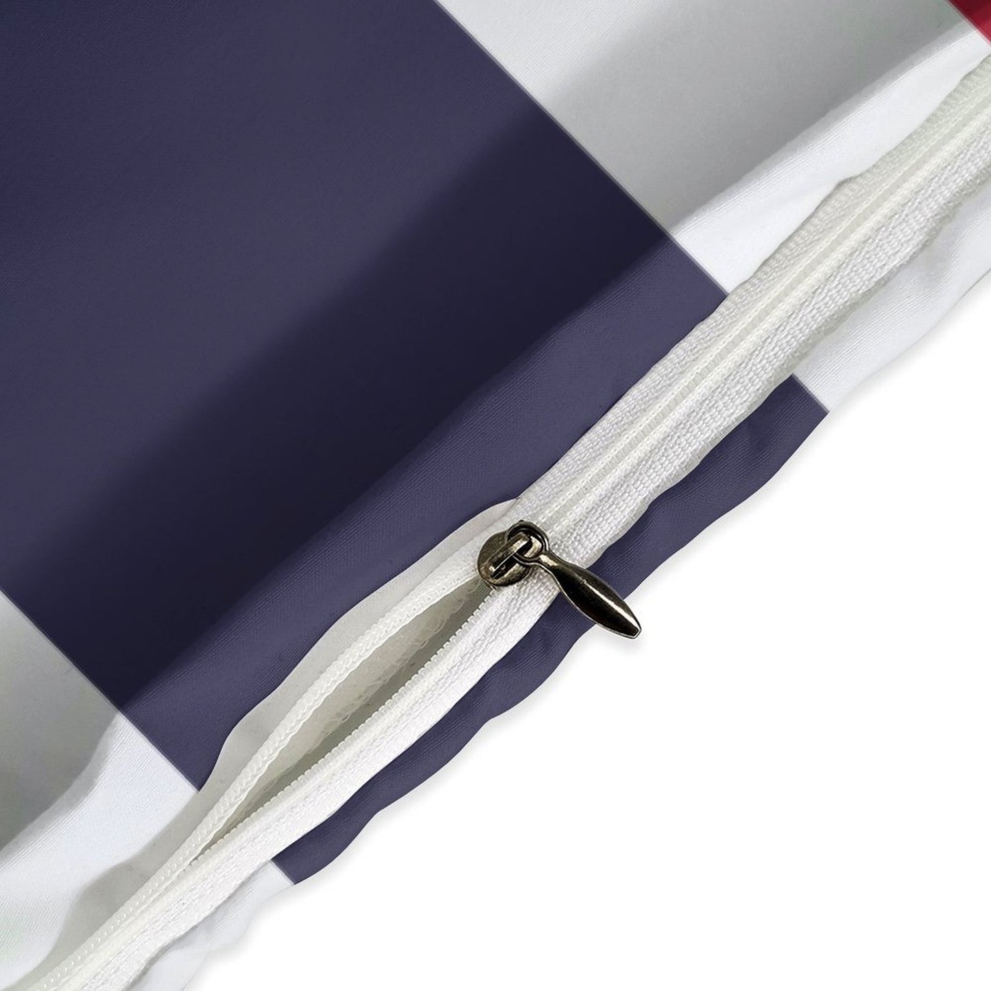 Thailand Flag Inspired 3-Piece Bedding Set (1 Duvet Cover + 2 Pillow Shams) – 102"×90"