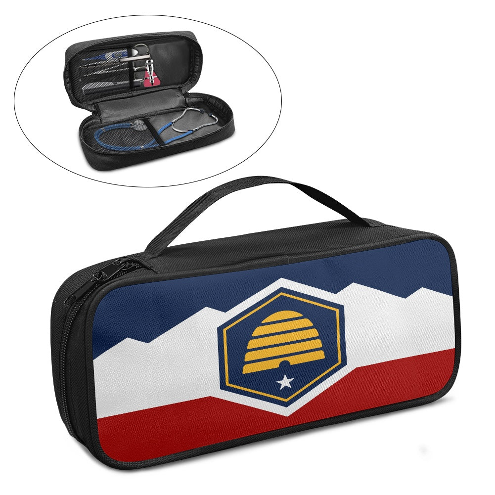 Utah Flag Inspired Stethoscope Storage Bag