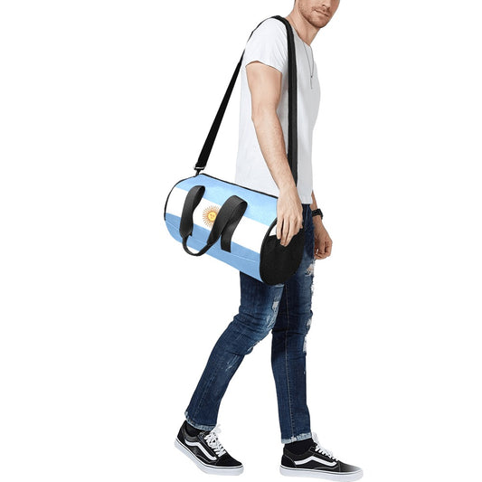 Argentina Flag Inspired Travel Duffel Bag