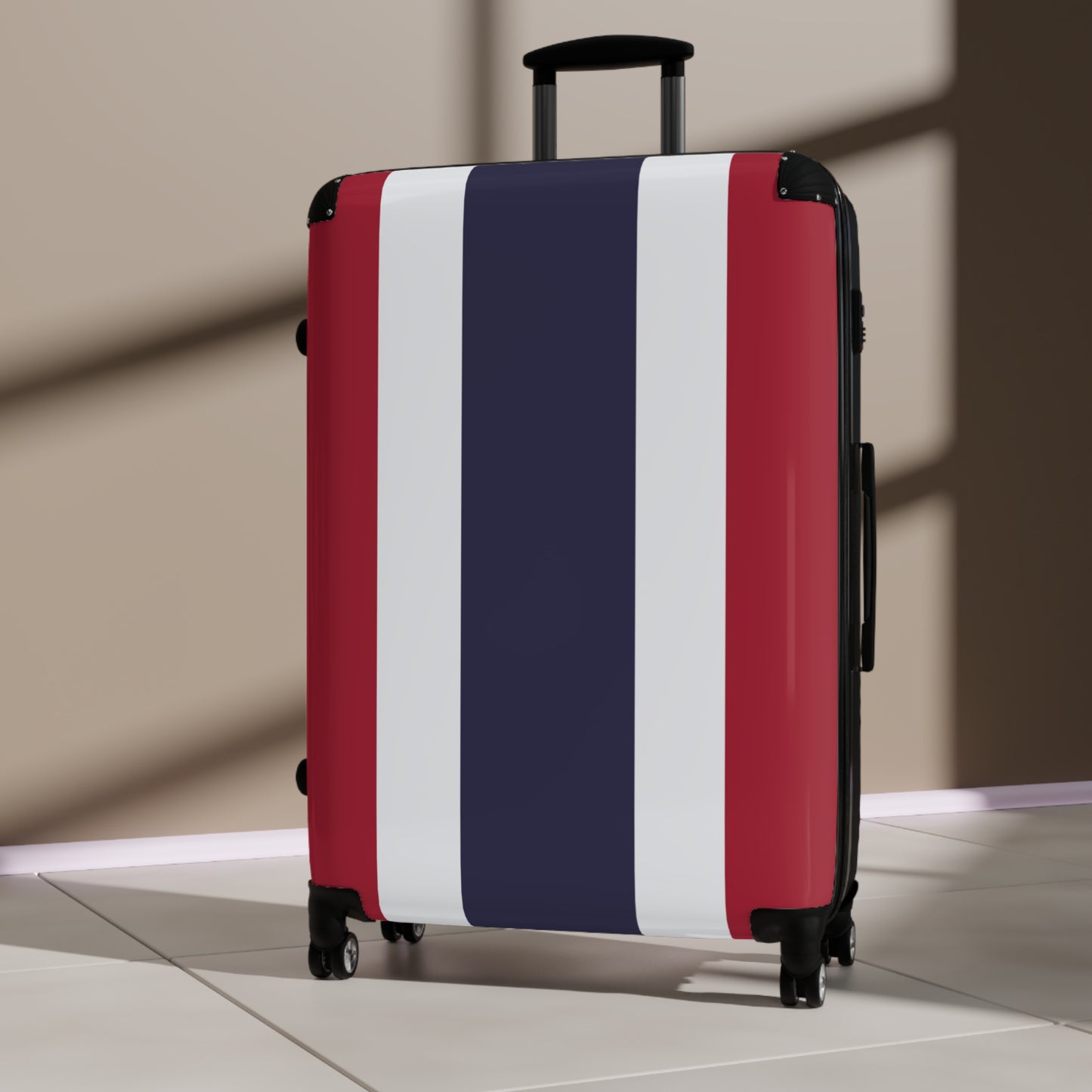 Thailand Flag Inspired Suitcase