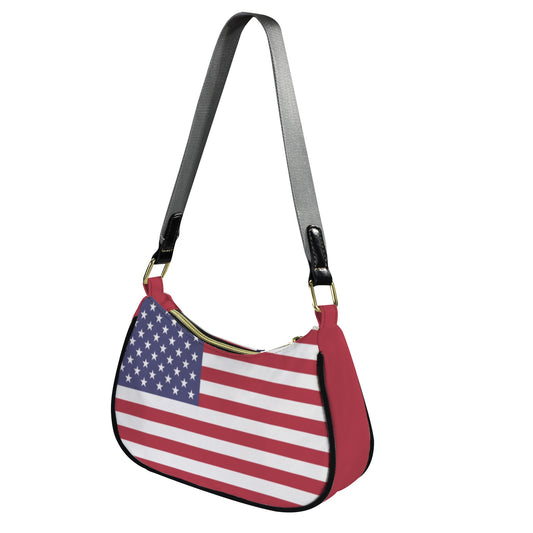 USA/American Flag Inspired Women's Shoulder Bag