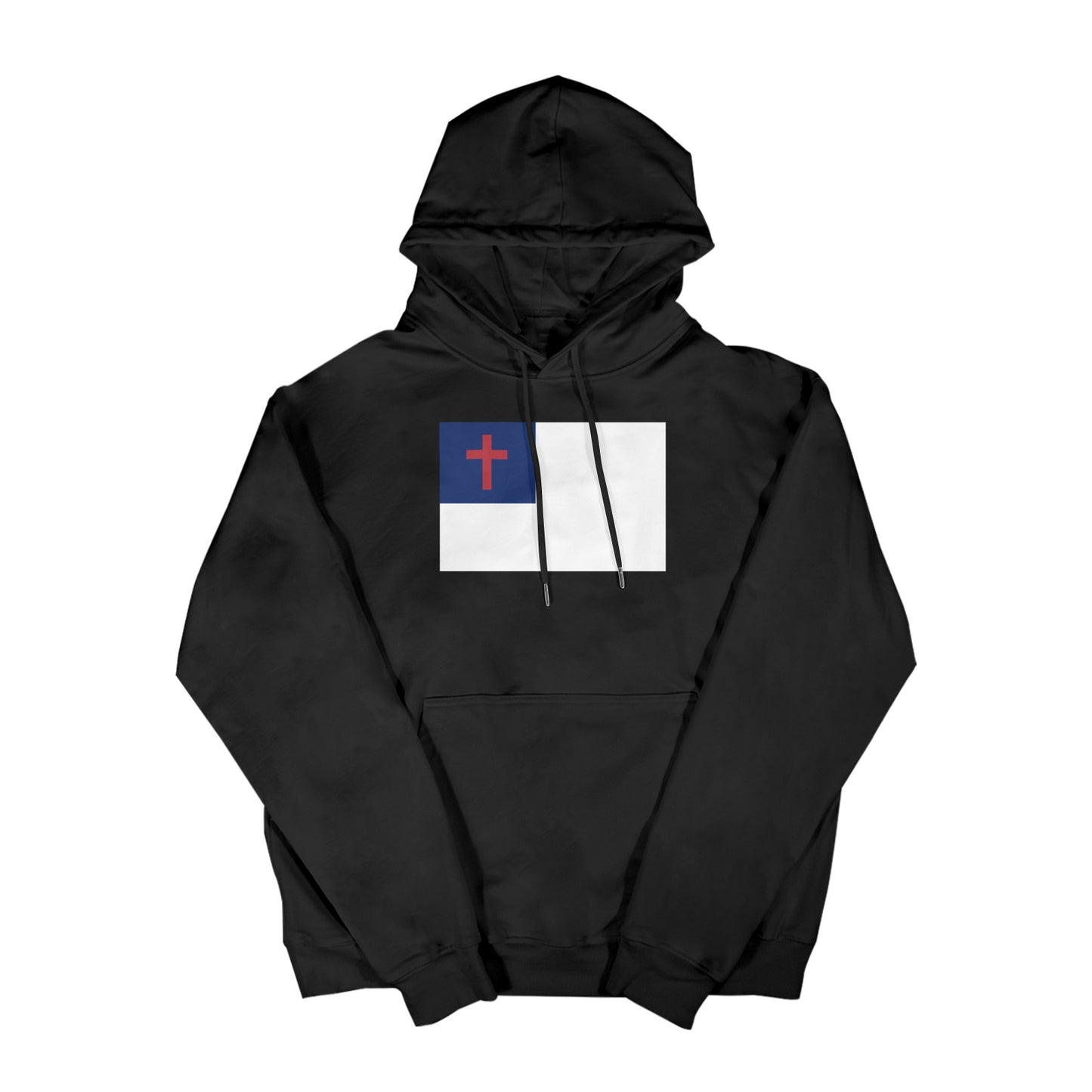 Christian Flag Inspired Men's Hoodie (Made in the USA)