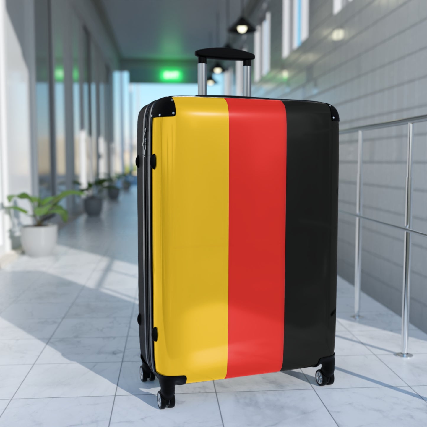 Germany Flag Inspired Suitcase