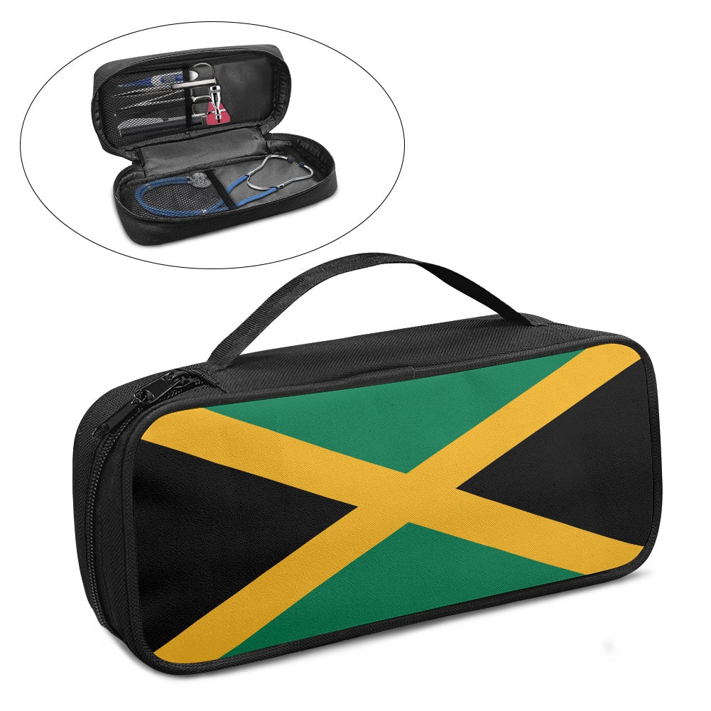 Jamaica Flag Inspired Stethoscope Storage Bag