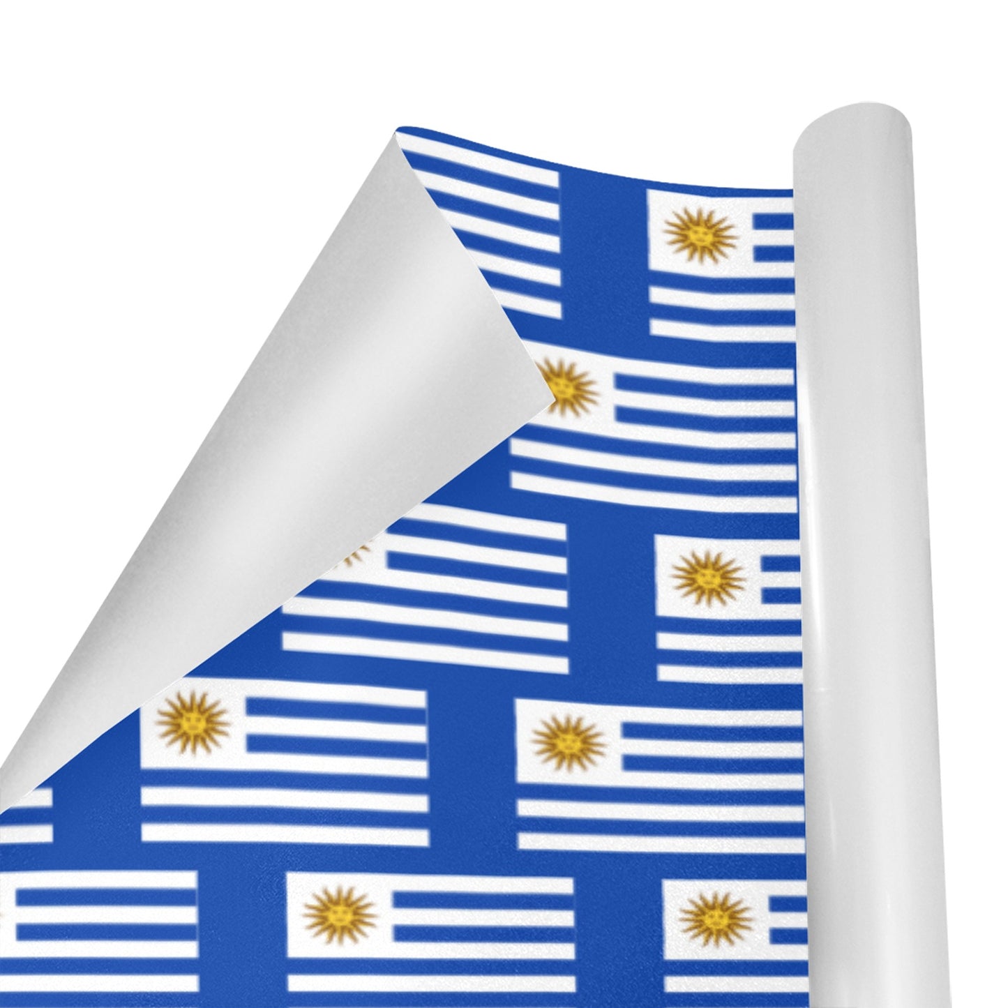 Uruguay Flag Custom Gift Wrapping Paper 58"x 22.5" (4 Rolls)