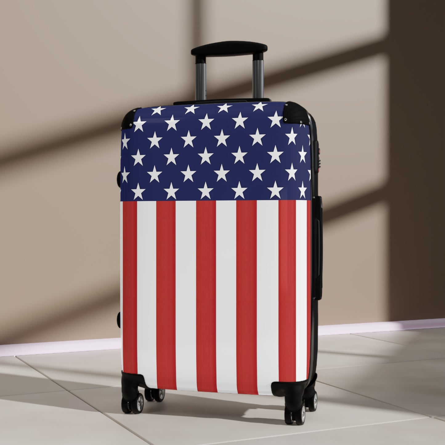 USA/American Flag Inspired Suitcase