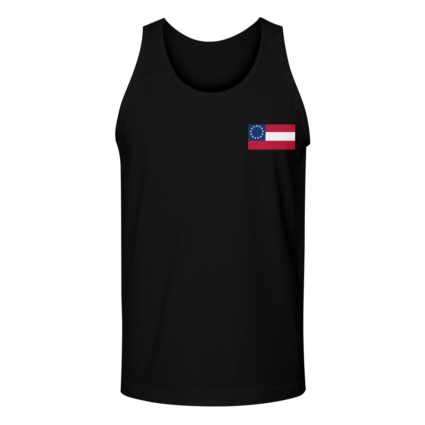 Confederate States Flag Men's Tank Top (Front Printing) | Ships from USA