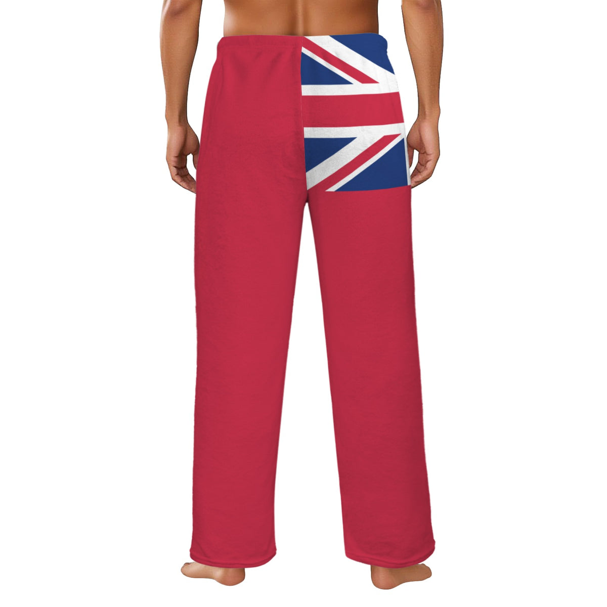 Bermuda Flag Inspired Men's Flannel Pajama Trousers Printed in the USA