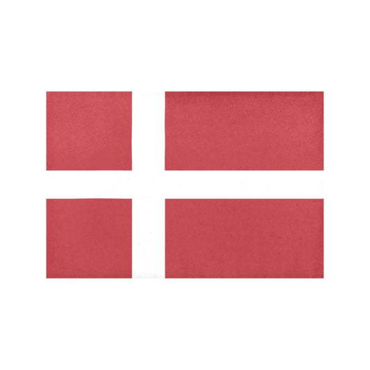 Denmark Flag Placemats 12" x 18" (Set of 6)