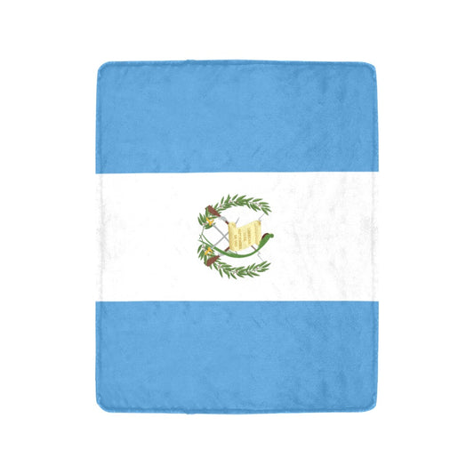 Luv My Flag blanket featuring the flag of Guatemala.