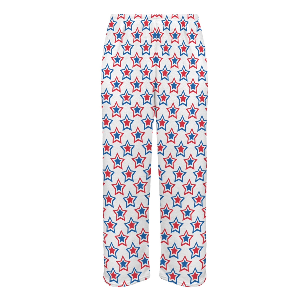 USA/American Flag Inspired Stars Men's Flannel Pajama Trousers Printed in the USA