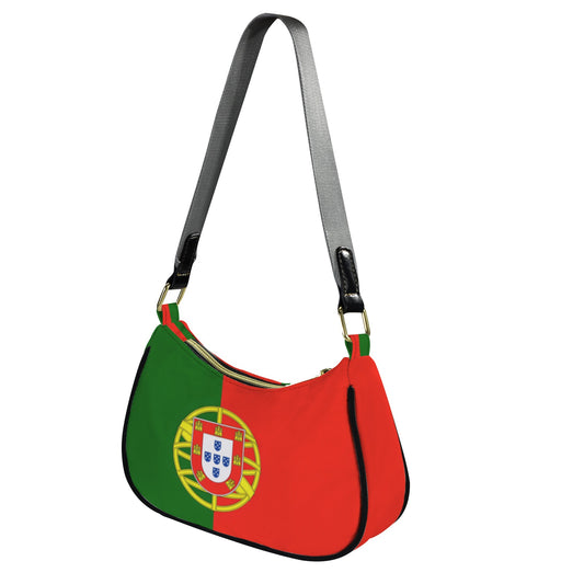 Portugal Flag Inspired Women's Shoulder Bag