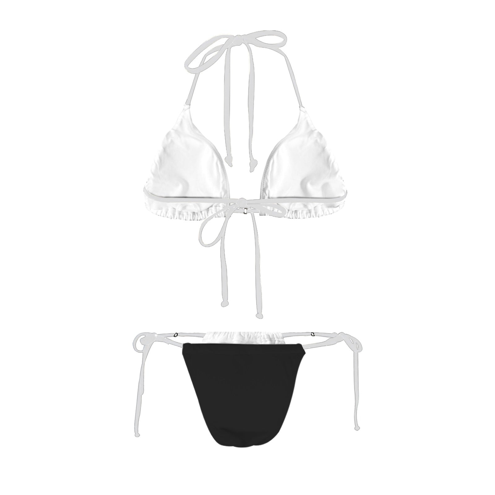 Black and white bikini set by Luv My Flag.