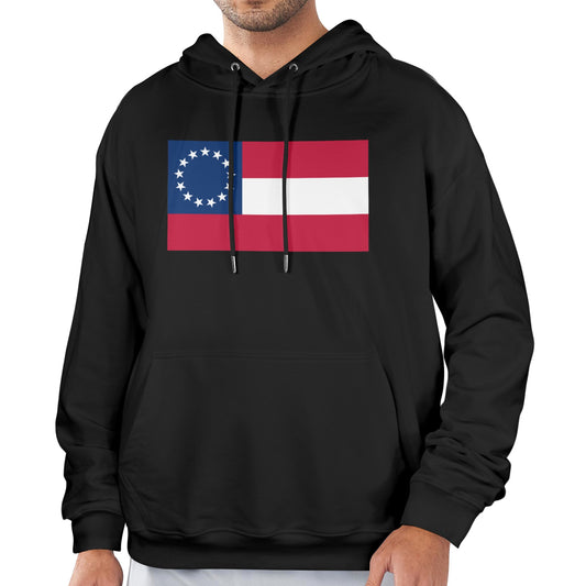 Confederate States Flag Inspired Men's Hoodie (Made in the USA)