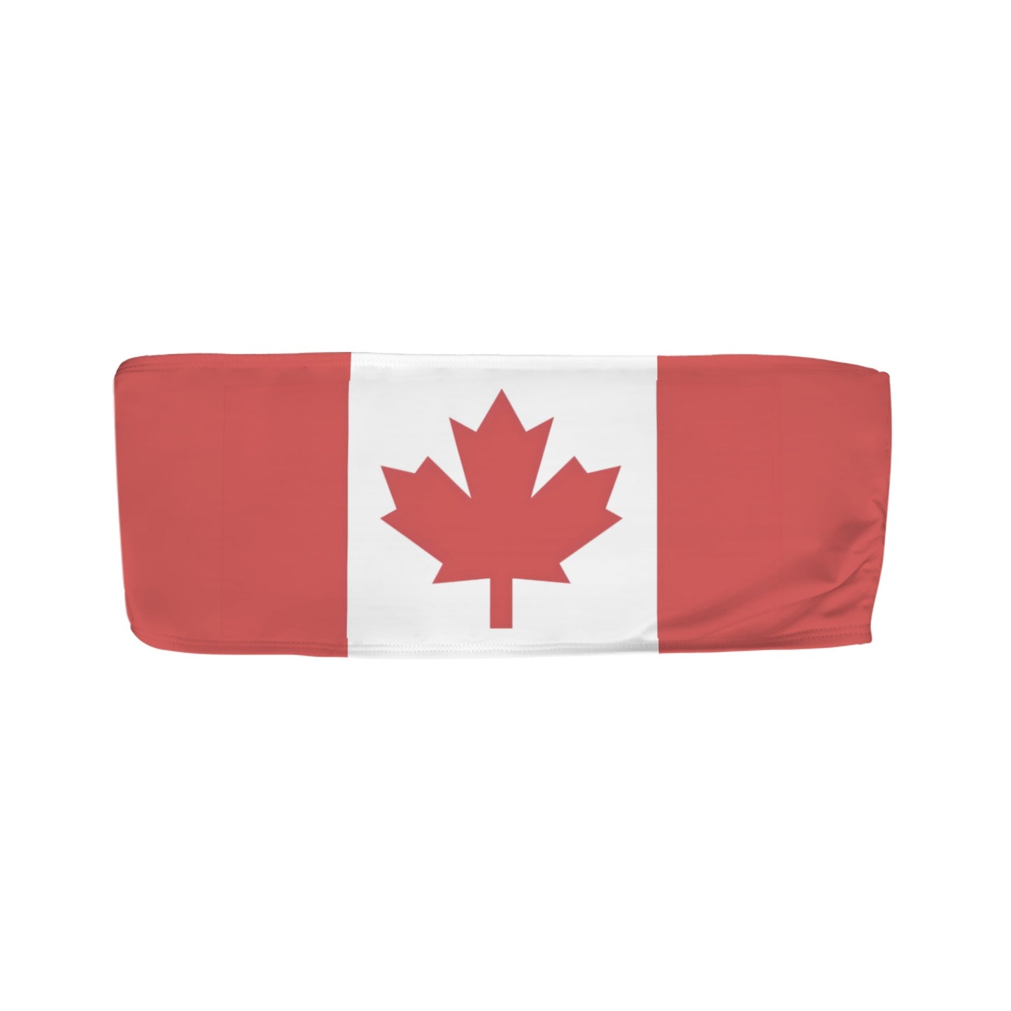 Canada Flag Inspired Bandeau Tube Bikini Top