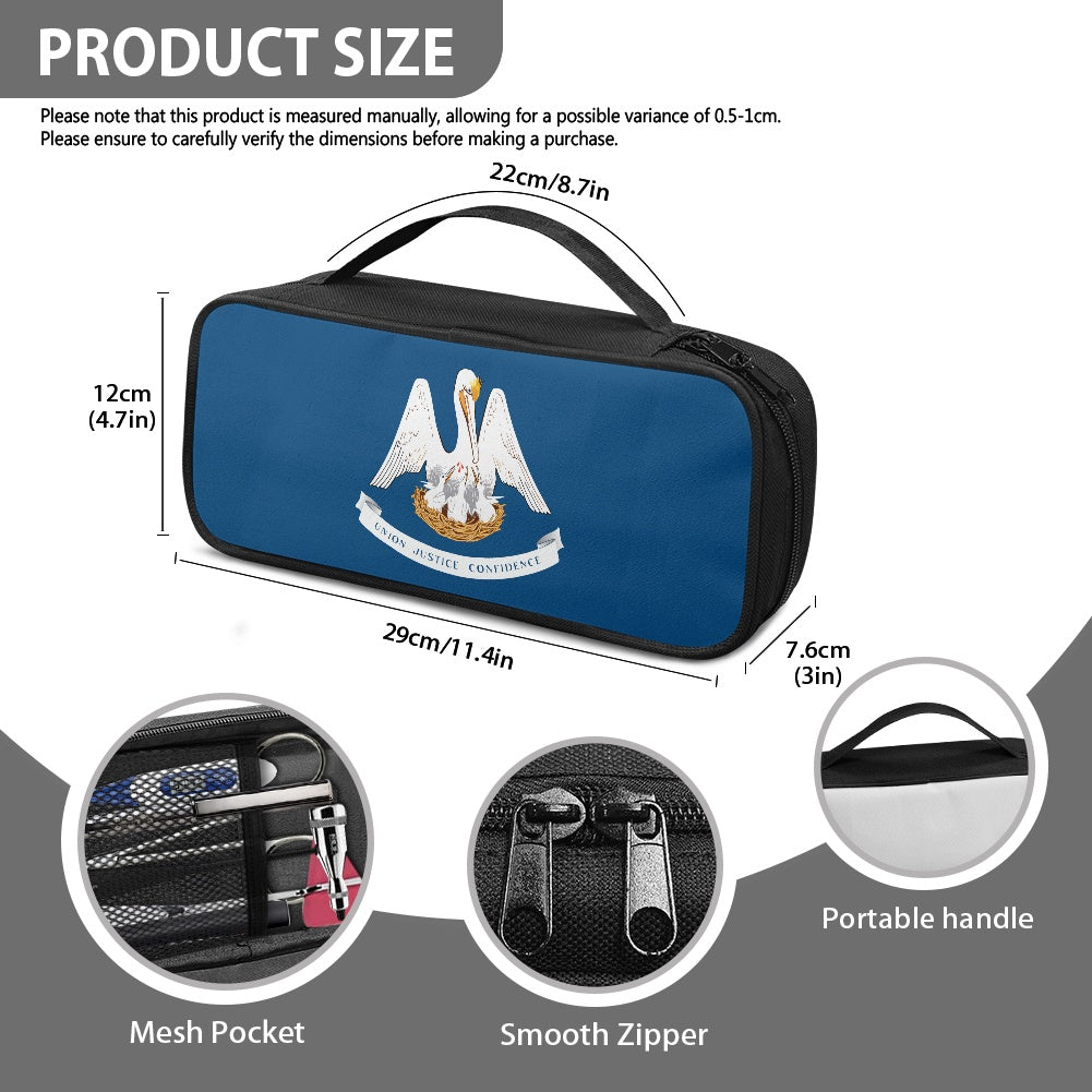 Louisiana Flag Inspired Stethoscope Storage Bag