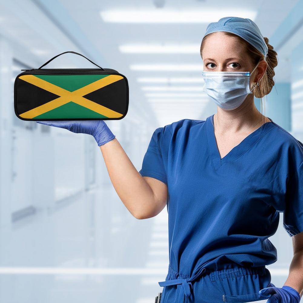 Jamaica Flag Inspired Stethoscope Storage Bag