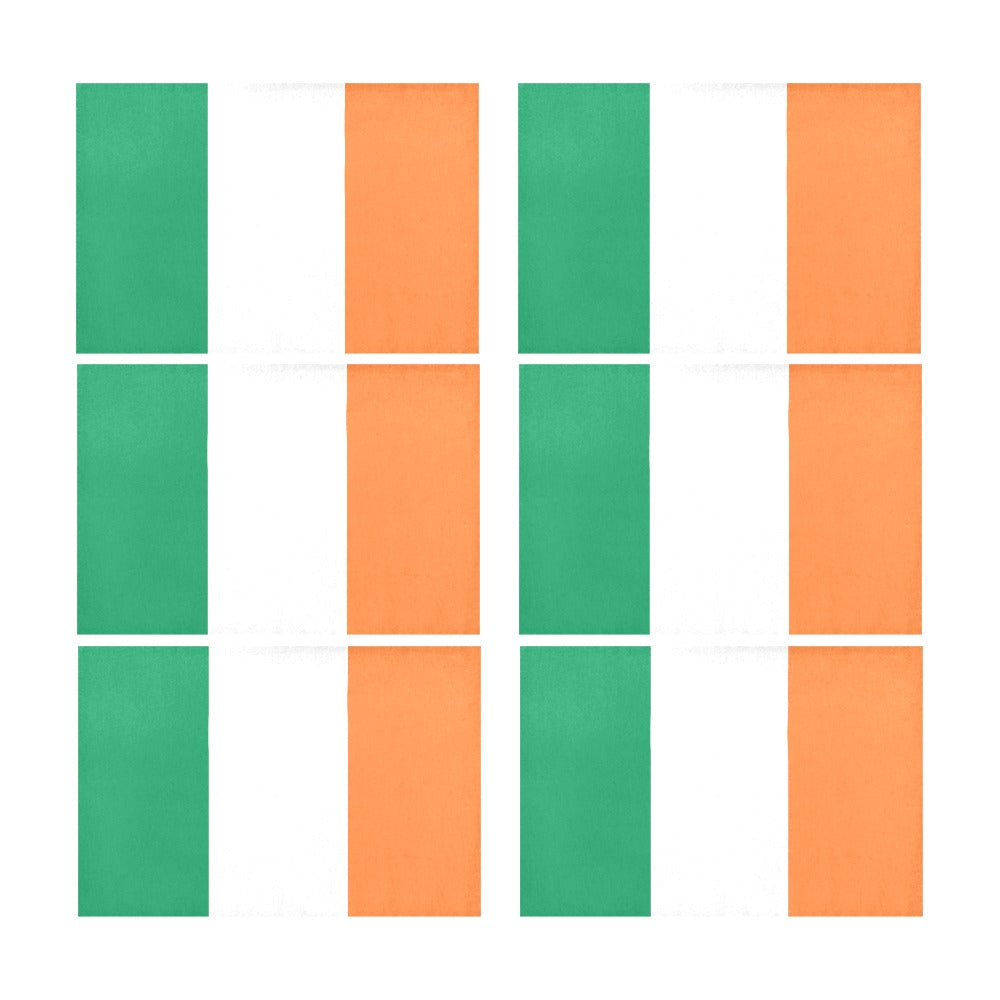 Ireland Flag Placemats 12" x 18" (Set of 6)