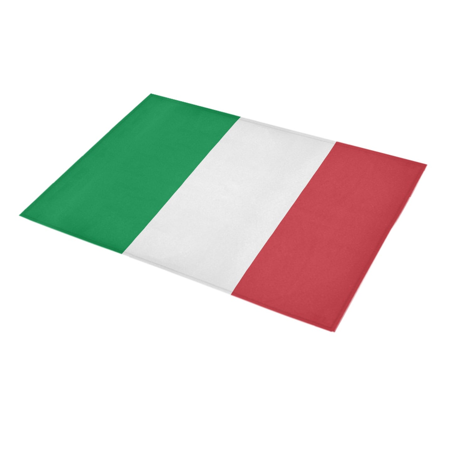 Italy Flag Inspired Doormat 30" x 18" (Sponge Material)