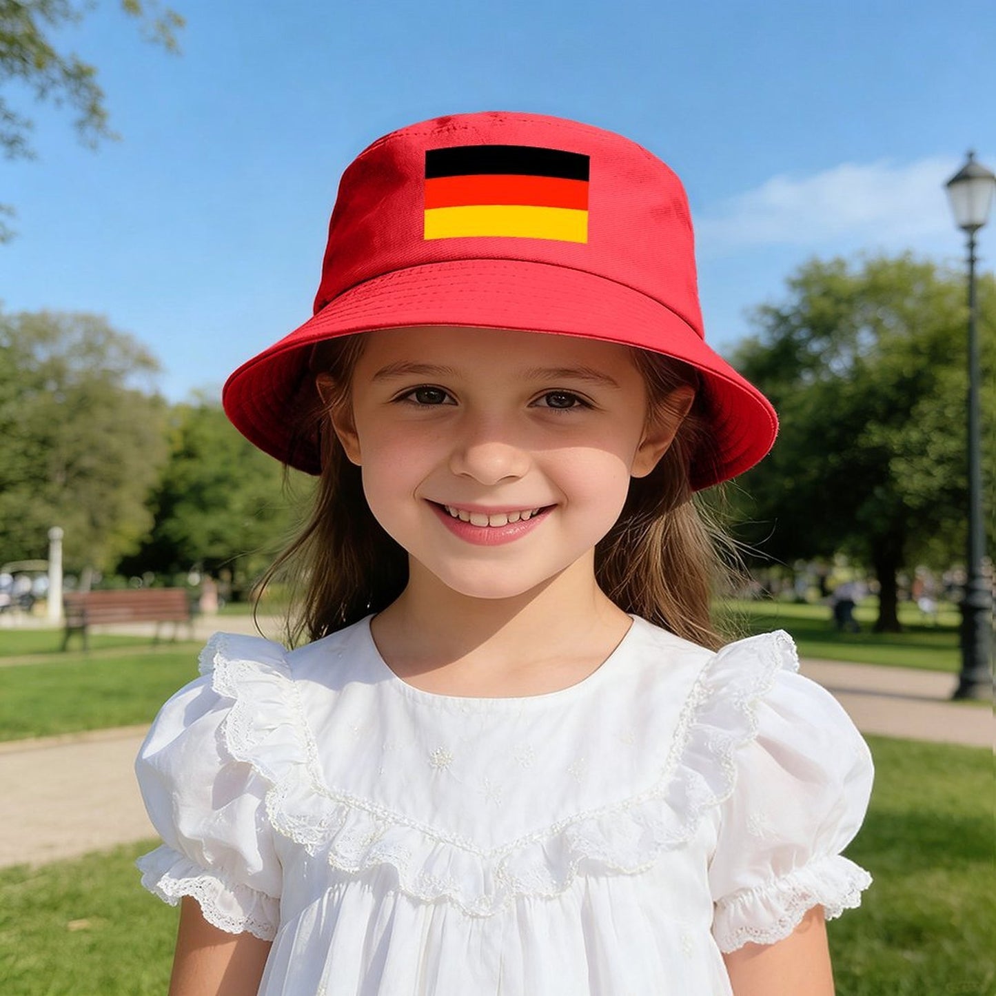 Germany Flag Inspired Kids’ Bucket Hat | Ships from USA