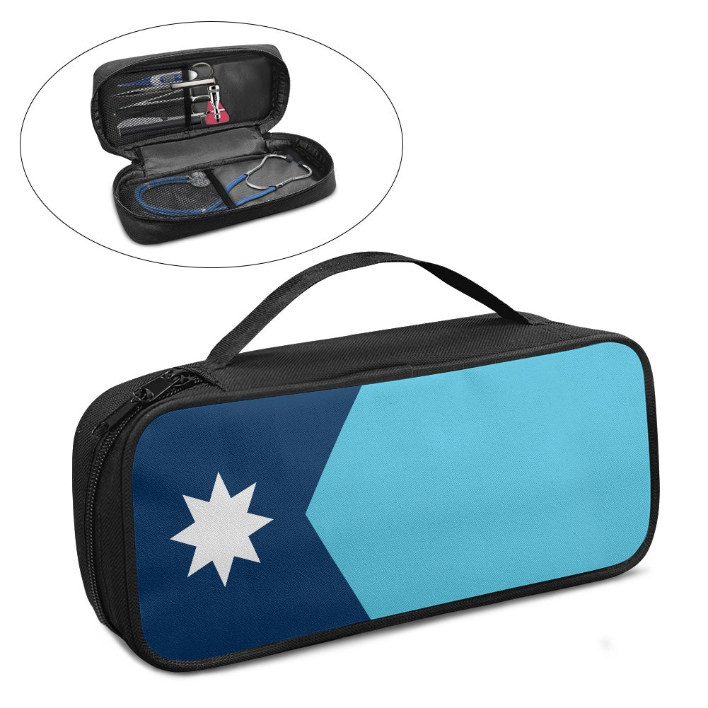 Minnesota Flag Inspired Stethoscope Storage Bag