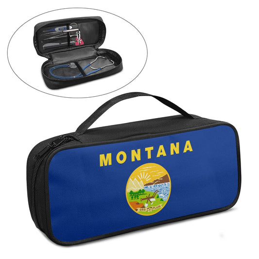 Montana Flag Inspired Stethoscope Storage Bag