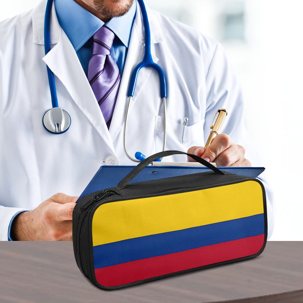 Colombia Flag Inspired Stethoscope Storage Bag