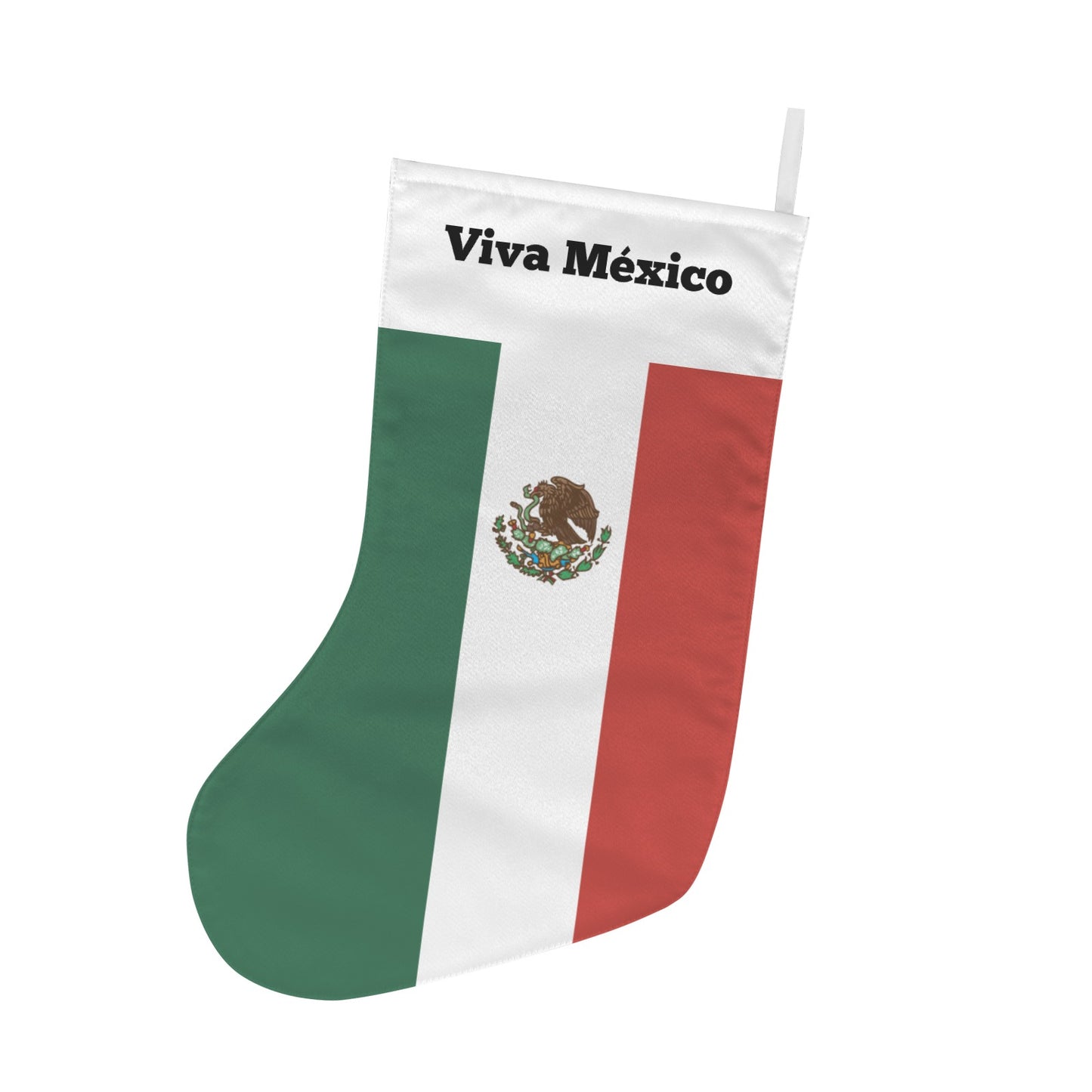 Mexico Flag Inspired Christmas Stocking | Ships from USA