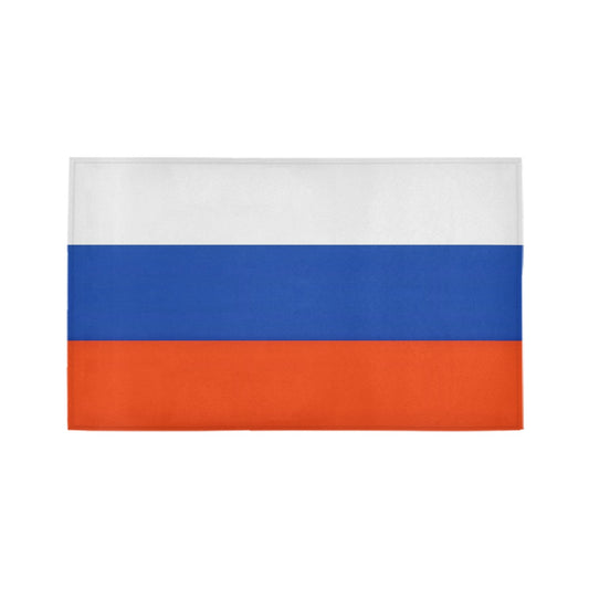 Russia Flag Inspired Doormat 30" x 18" (Sponge Material)