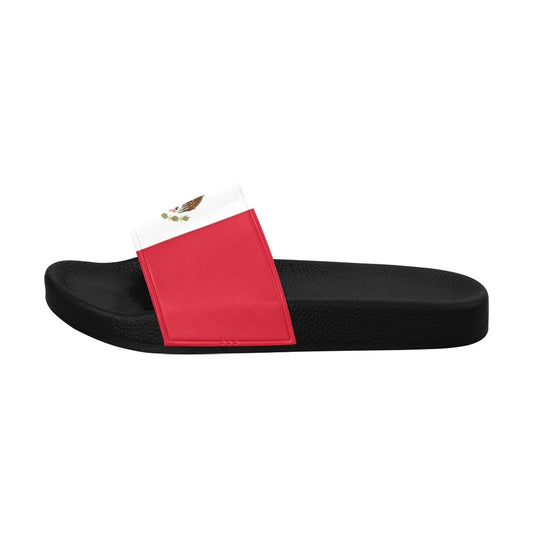 Mexico Flag Inspired Women's Slide Sandals